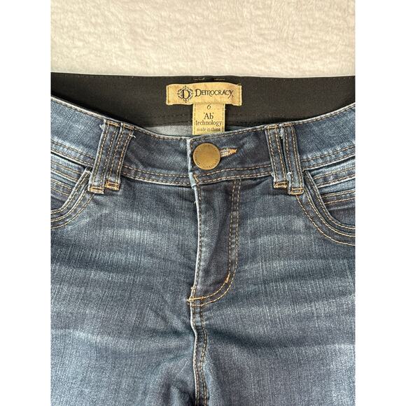 Democracy Jeans Ab Technology Womens Size 6 Skinny Jeans Stretch Denim - Picture 2 of 7